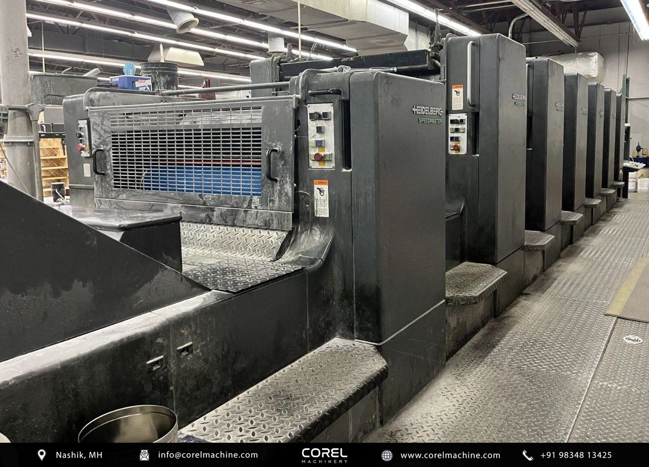 Heidelberg SM102-6-P3+L- 6 Printing Press