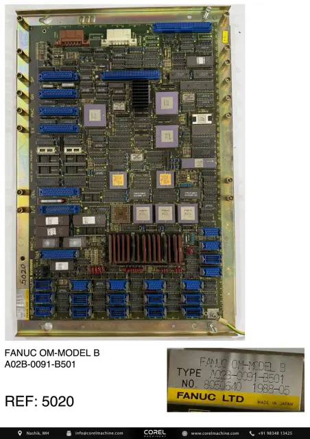 Used FANUC A02B-0091-B501 (FANUC OM-MODEL B) — Spares — view 1