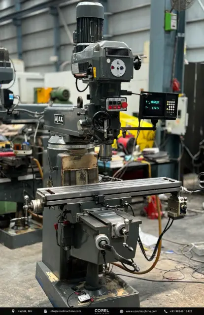 Used AJAX M1TR TURRET DRO MILLING MACHINE — photo 1