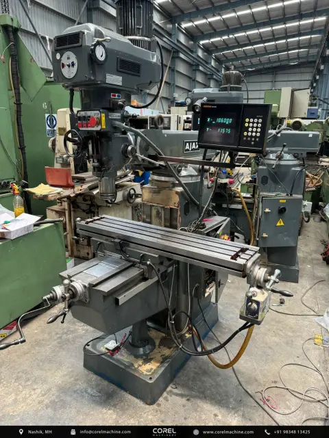 Used AJAX M1TR TURRET DRO MILLING MACHINE — photo 4