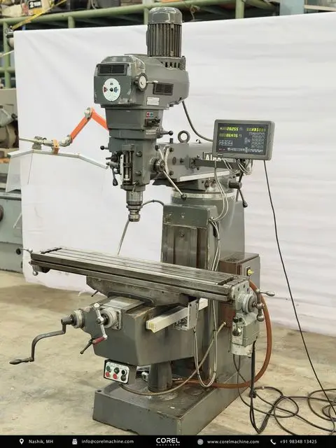 Used AJAX M1TR MILL Milling Machines M1TR Turret Mills for sale - front view