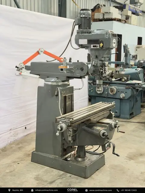 Used AJAX M1TR MILL Milling Machines M1TR Turret Mills for sale - overall side view