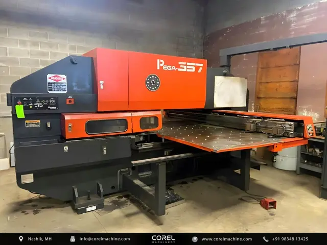 Used AMADA PEGA 357 CNC TURRET PUNCH — photo 3