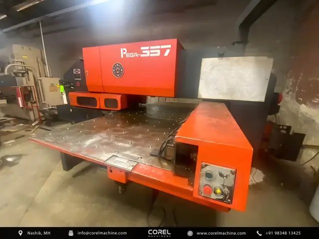Used AMADA PEGA 357 CNC TURRET PUNCH — photo 6