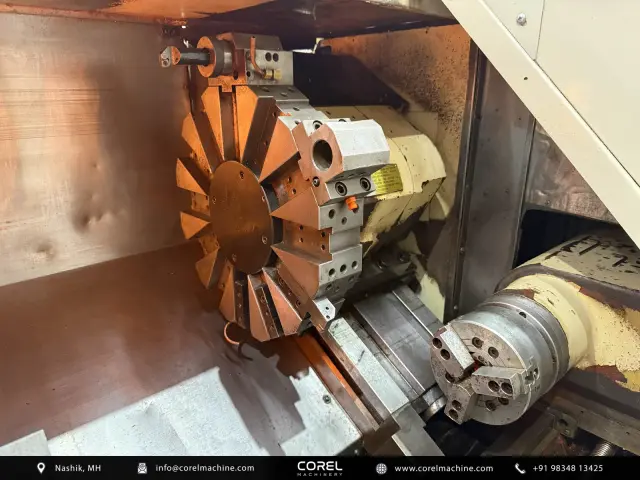 Used AMERA SEIKI TC-4LS SUB SPINDLE CNC LATHE — photo 4