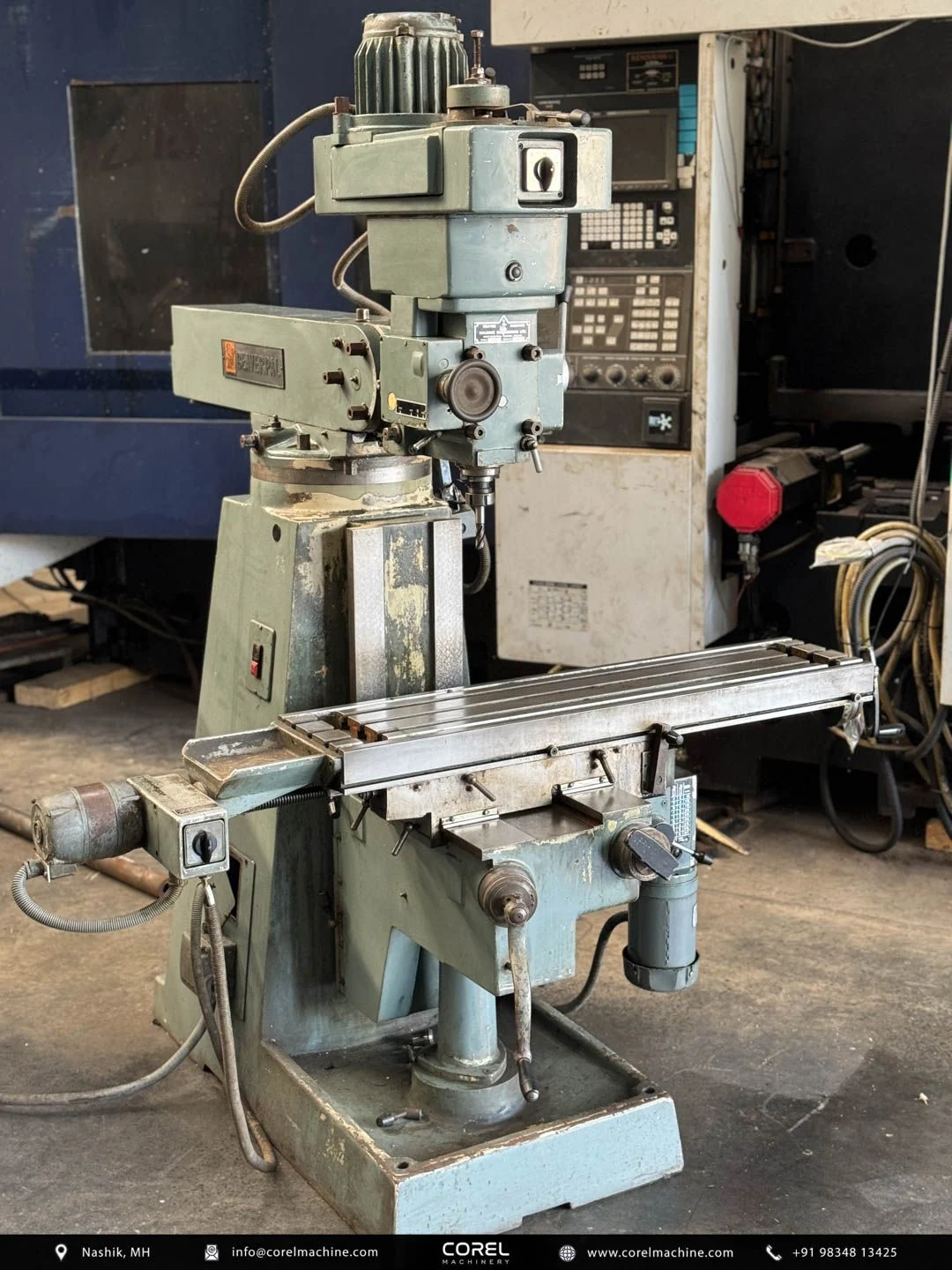 BEAVERMILL PAL TURRET MILLING MACHINE