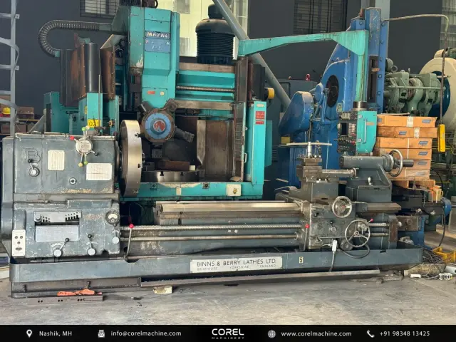 Used BINNS & BERRY Ø850 x 2000 MM LATHE — photo 1