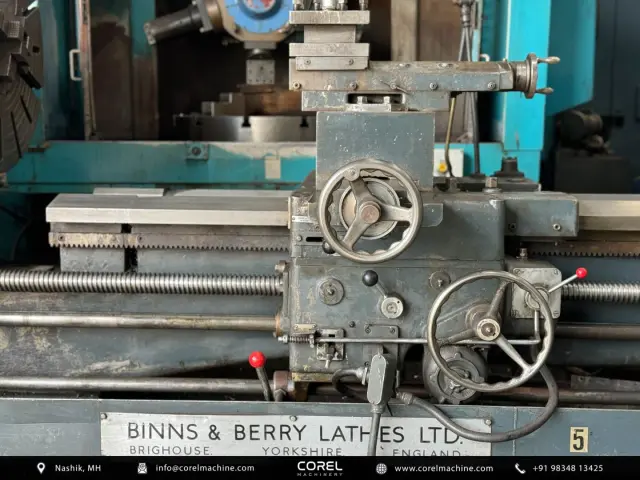 Used BINNS & BERRY Ø850 x 2000 MM LATHE — photo 5
