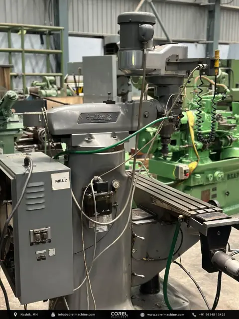 Used BRIDGEPORT (BALL-SCREW) M1TR TURRET MILLING MACHINE #BS1 — photo 6