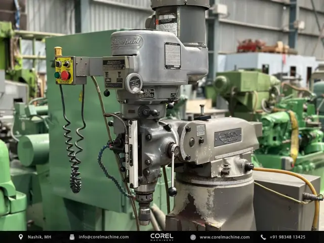 Used BRIDGEPORT (BALL-SCREW) M1TR TURRET MILLING MACHINE #BS2 — photo 3