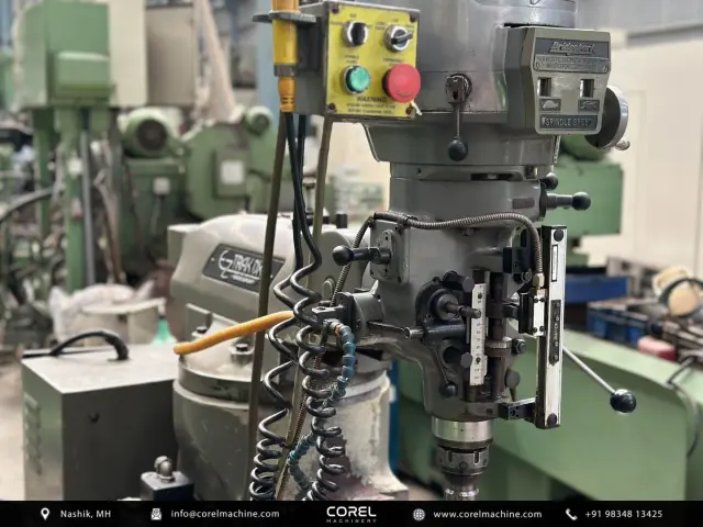 Used BRIDGEPORT (BALL-SCREW) M1TR TURRET MILLING MACHINE #BS2 — photo 5