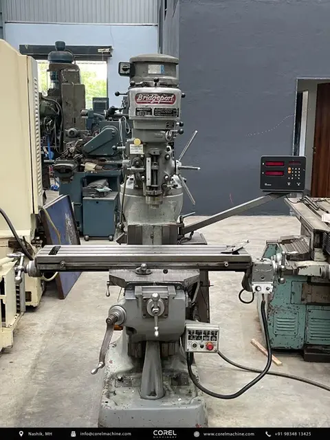 Used BRIDGEPORT M1TR TURRET DRO MILLING MACHINE — photo 1