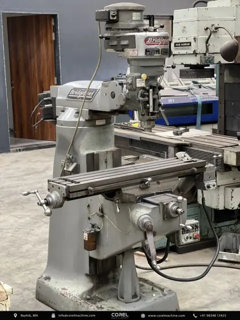 Used BRIDGEPORT M1TR TURRET DRO MILLING MACHINE — photo 3