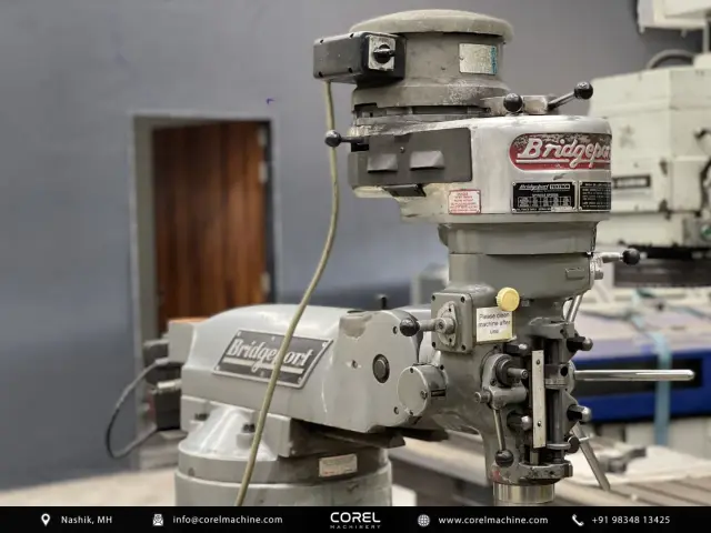 Used BRIDGEPORT M1TR TURRET DRO MILLING MACHINE — photo 4