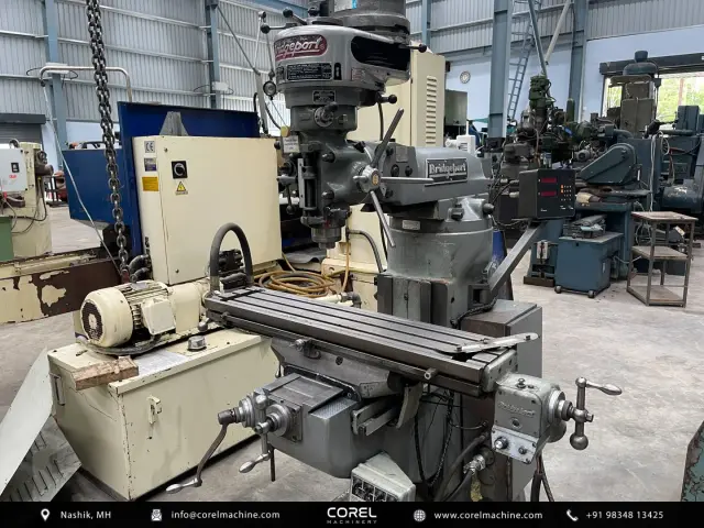 Used BRIDGEPORT M1TR TURRET DRO MILLING MACHINE — photo 5