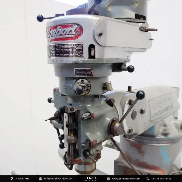 Used BRIDGEPORT M1TR TURRET DRO MILLING MACHINE — photo 4