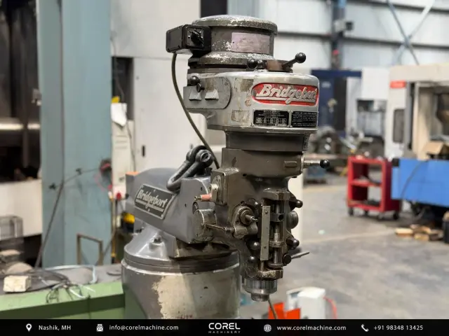 Used BRIDGEPORT M1TR TURRET DRO MILLING MACHINE — photo 2