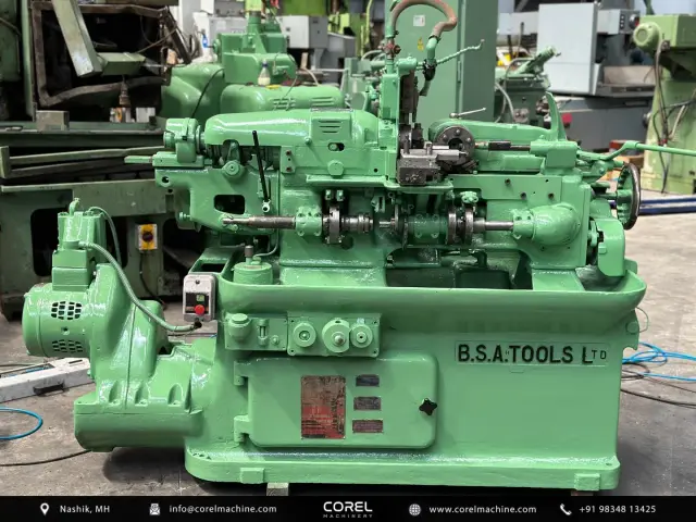 Used BSA 2″ AUTO TURRET LATHE — photo 1