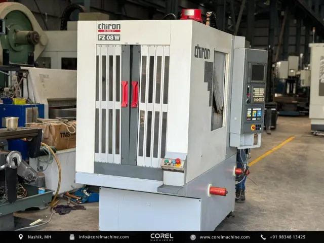 Used CHIRON FZ 08 W TWIN PALLET VMC — photo 4
