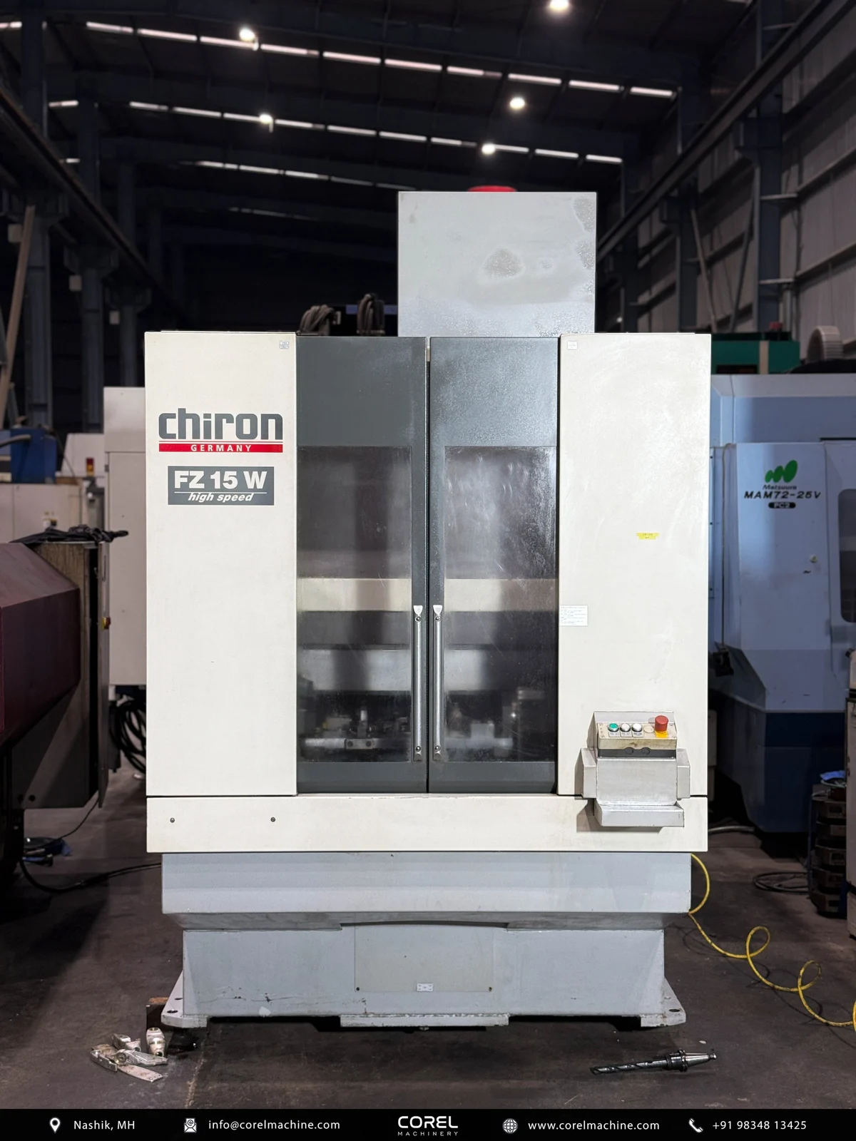 CHIRON FZ 15W TWIN PALLET VMC (4th Axis)