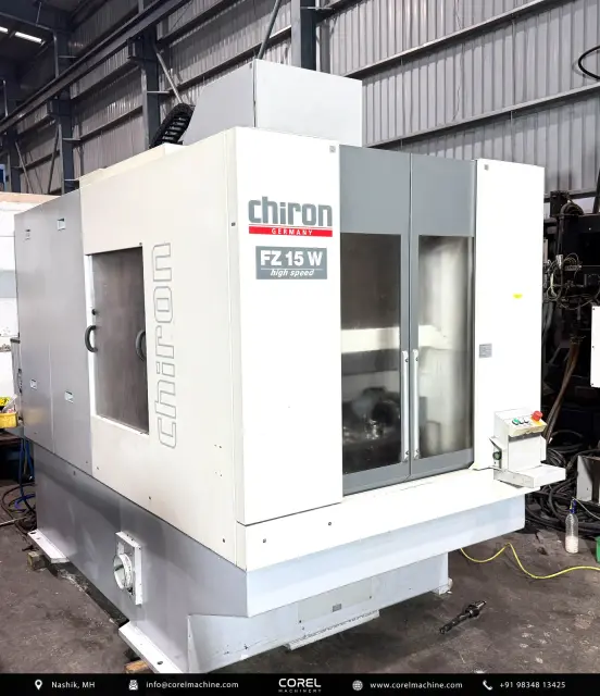 Used CHIRON FZ 15W TWIN PALLET VMC (4th Axis) — photo 4