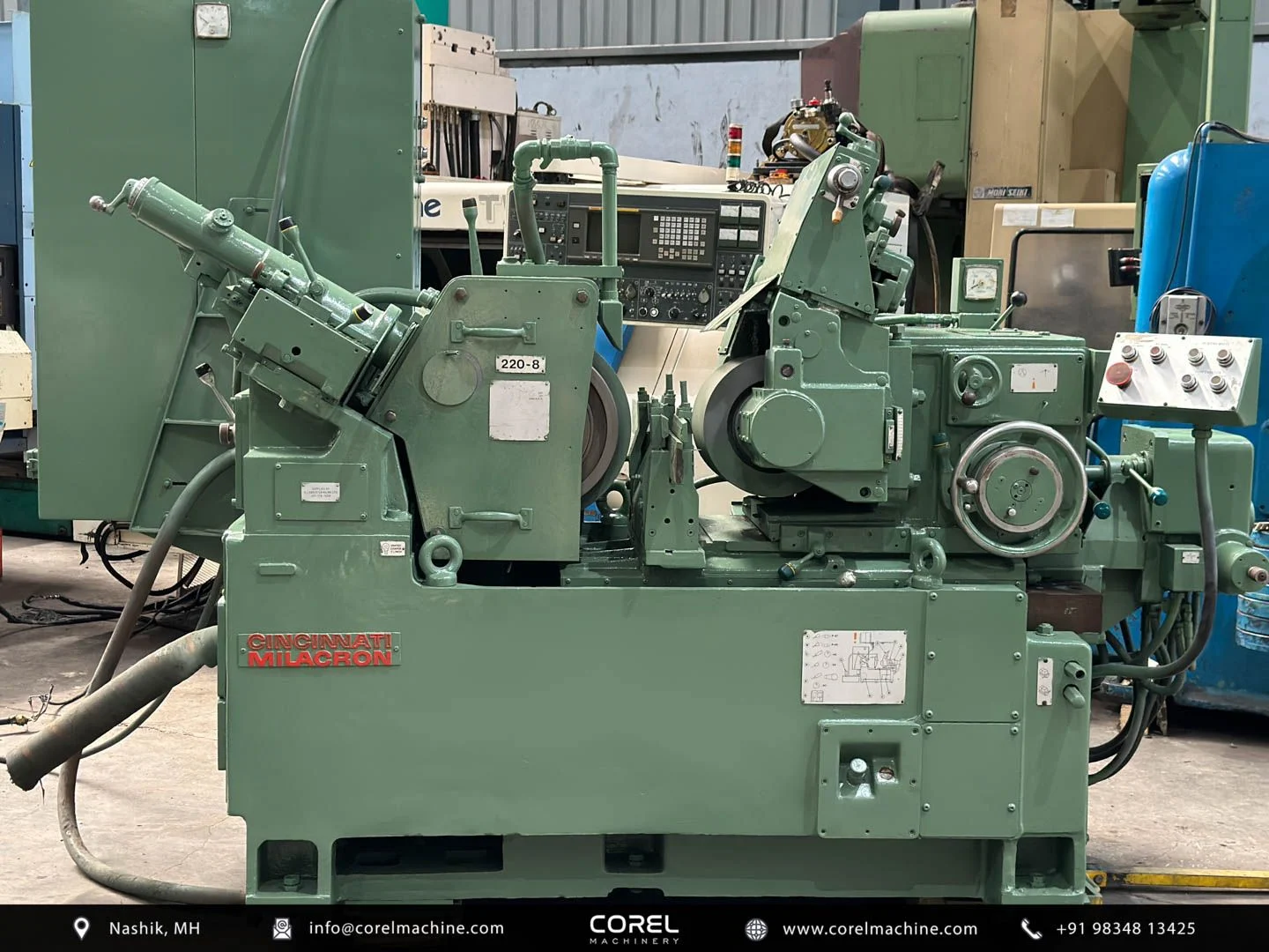 CINCINNATI 220-8 CENTERLESS GRINDER