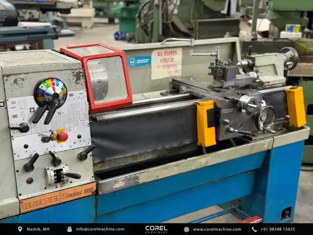 Used COLCHESTER STUDENT 1800 GEARED LATHE — photo 4