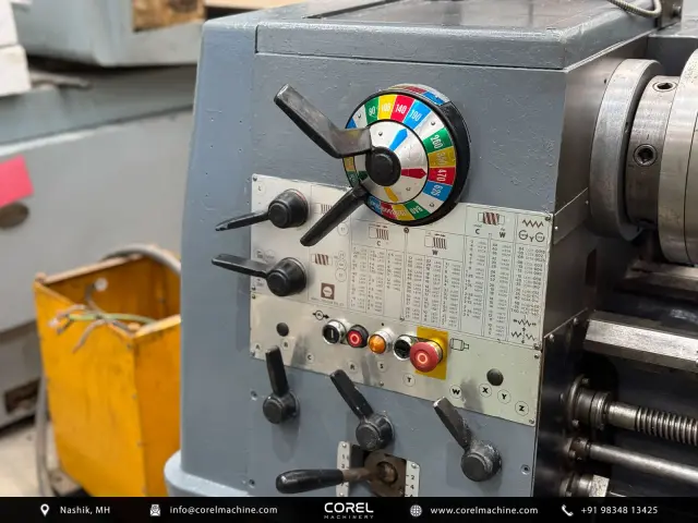 Used COLCHESTER TRIUMPH 2000 GEARED LATHE — photo 6