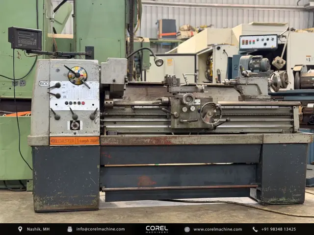 Used COLCHESTER TRIUMPH 2000 GAP-BED LATHE — photo 1