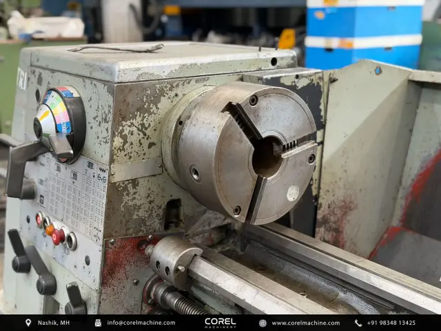 Used COLCHESTER TRIUMPH 2000 GAP-BED LATHE — photo 4