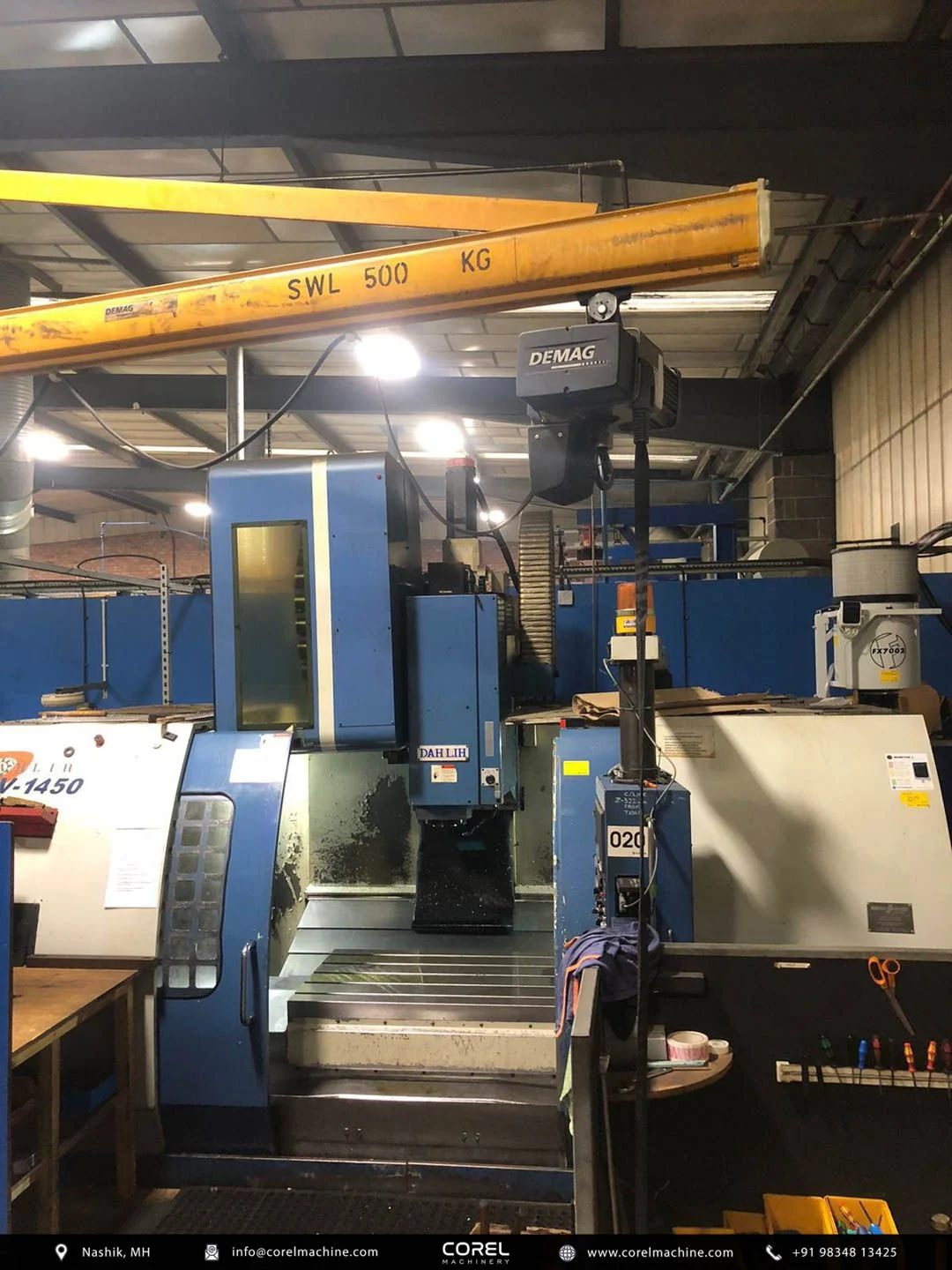 DAHLIH DL-MCV 1450 VMC (4 AXIS)