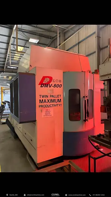 Used DAHLIH DMV 800 TWIN PALLET VMC — photo 2