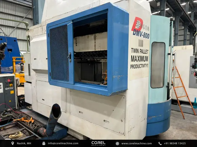 Used DAHLIH DMV 800 TWIN PALLET VMC — photo 5