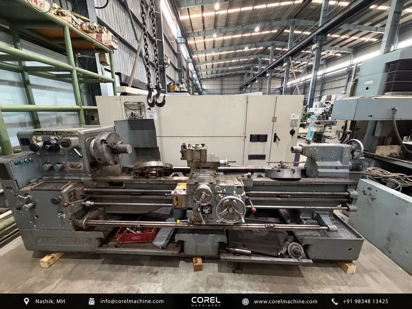 DEAN SMITH & GRACE 2112 GEARED LATHE