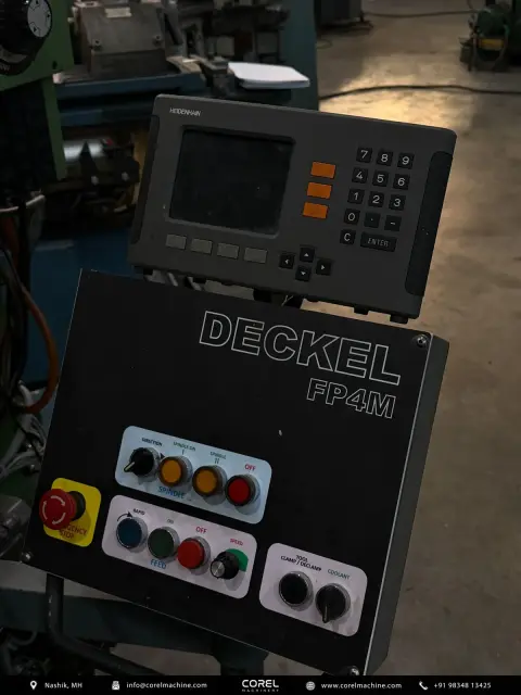 Used DECKEL FP4M UNIVERSAL TOOLROOM MILLING MACHINE — photo 2