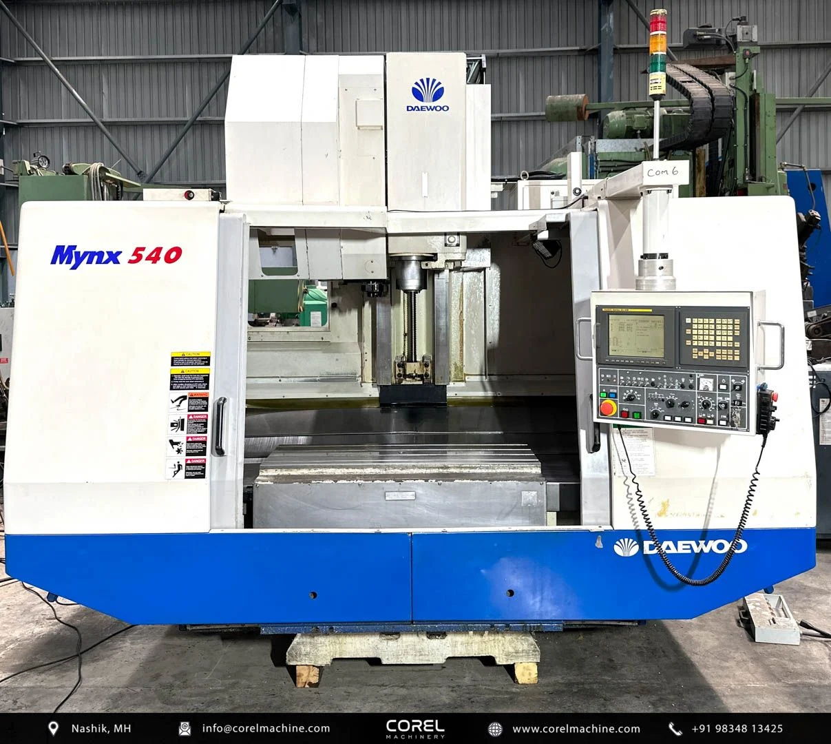 DAEWOO DOOSAN MYNX 540 VMC