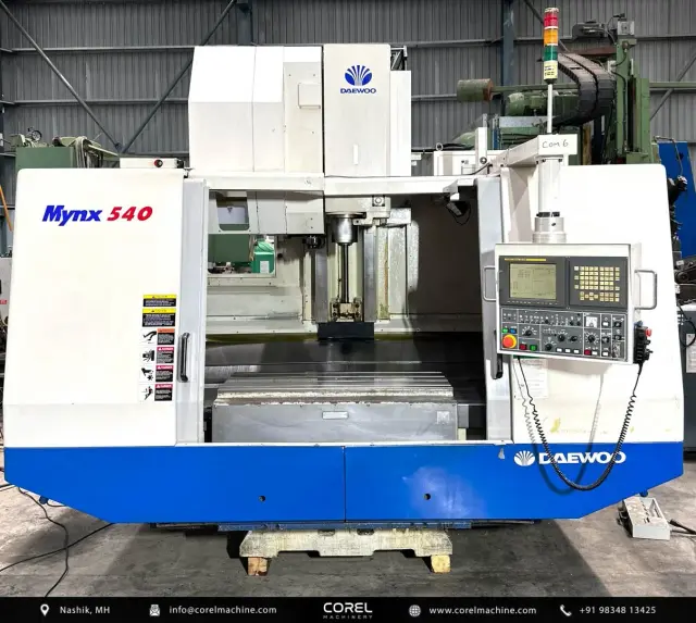 Used DAEWOO DOOSAN MYNX 540 VMC — photo 1