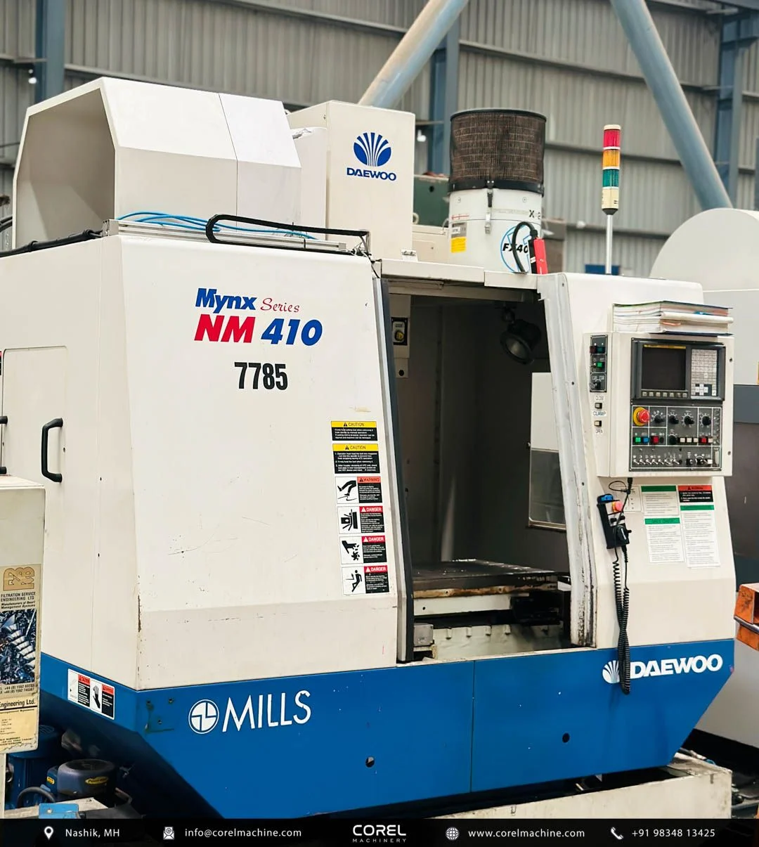 DAEWOO DOOSAN MYNX NM410 VMC