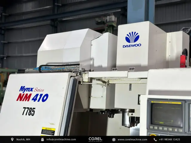 Used DAEWOO DOOSAN MYNX NM410 VMC — photo 3