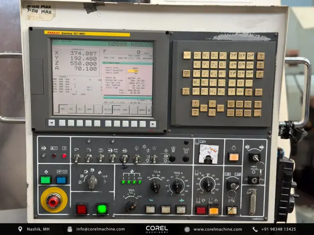 Used DAEWOO DOOSAN MYNX NM510 VMC (4 Axis) — photo 4