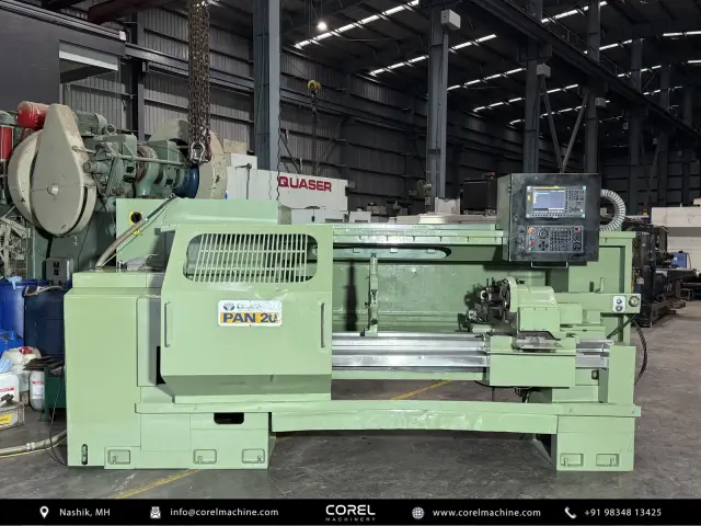 Used DAEWOO PAN20 FLAT BED CNC LATHE — photo 1