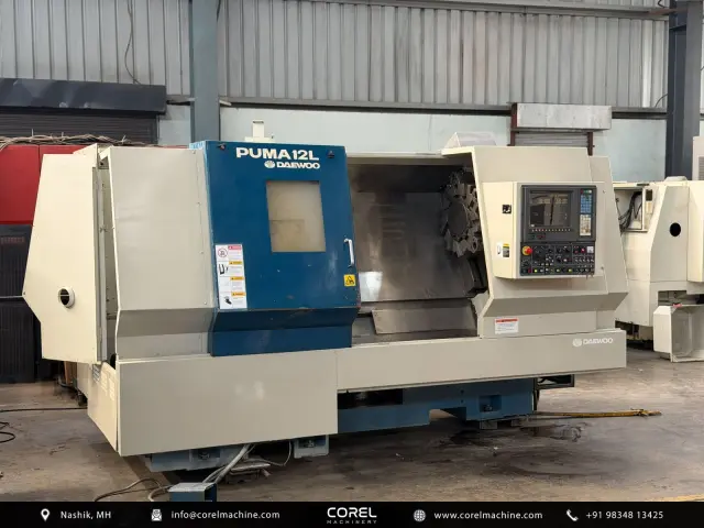 Used DAEWOO DOOSAN PUMA 12L CNC LATHE — photo 1