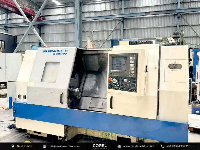Used DAEWOO PUMA 12LB CNC LATHE — photo 1