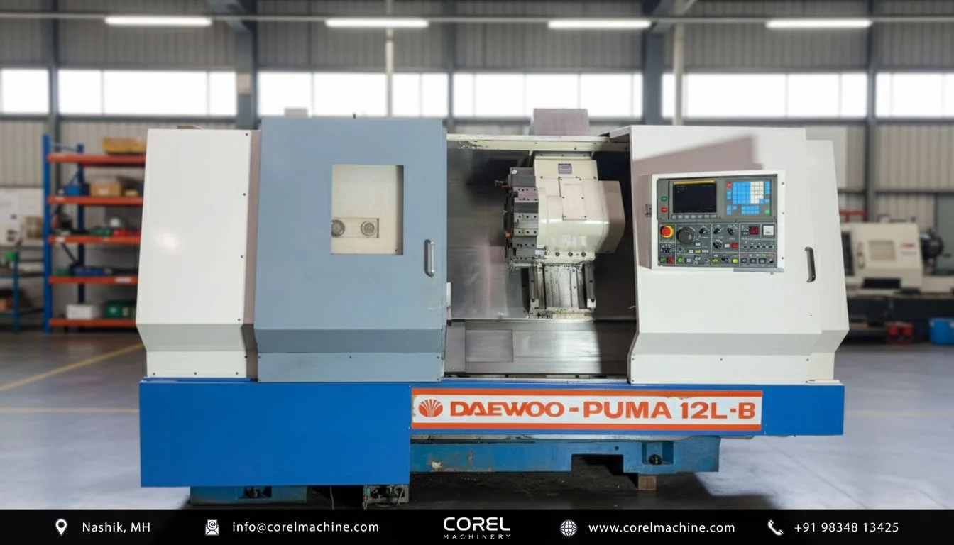 DAEWOO PUMA 12LB CNC LATHE