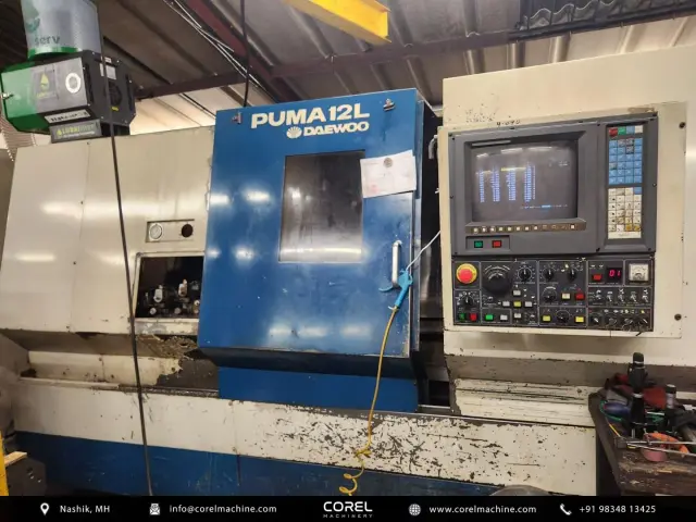 Used DAEWOO PUMA 12LB CNC LATHE (2 OFF) — photo 1