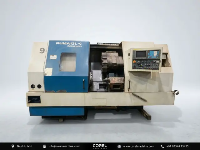 Used DAEWOO PUMA 12LC CNC LATHE (2 OFF) — photo 1