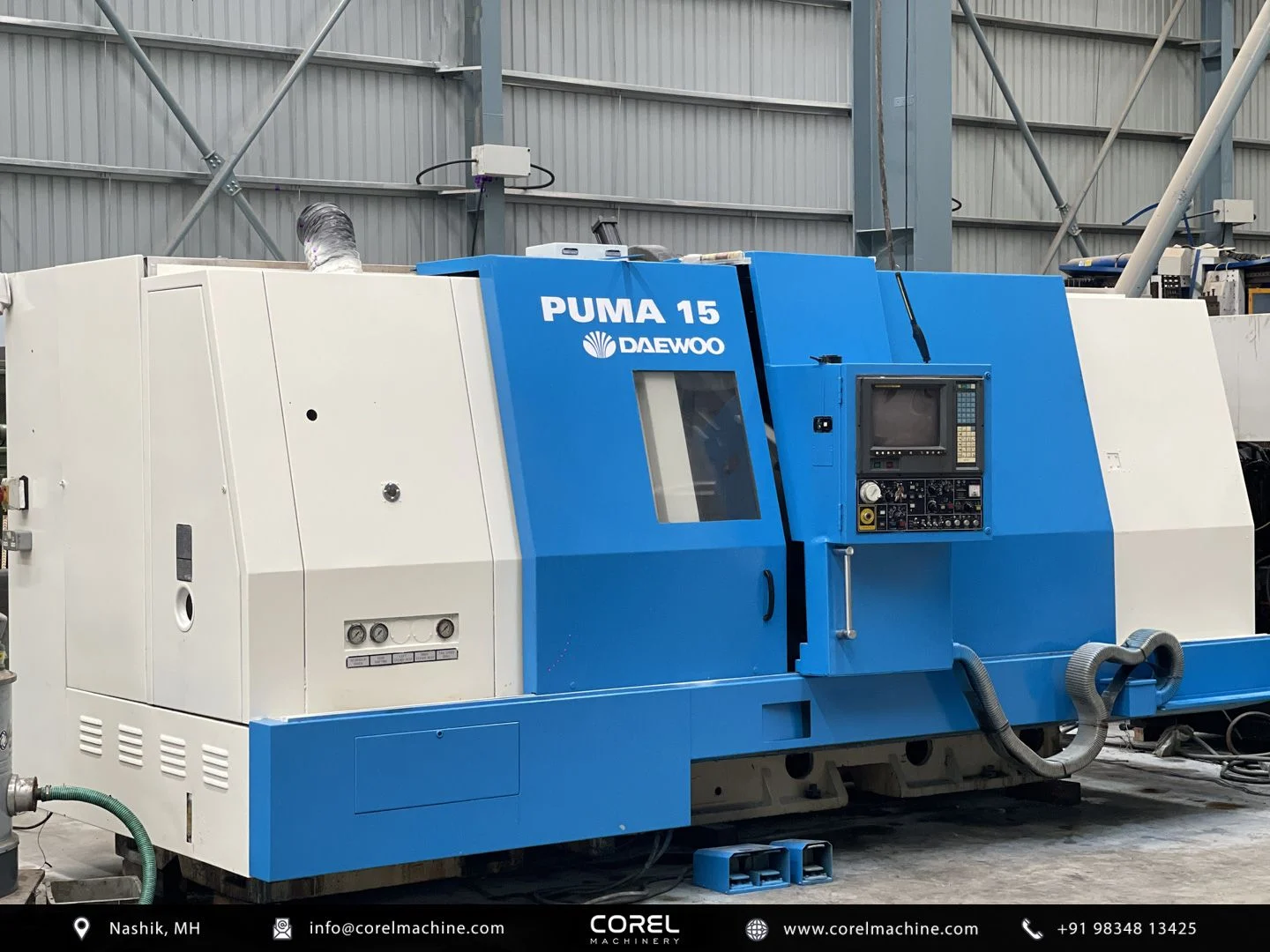 DAEWOO PUMA 15 CNC LATHE