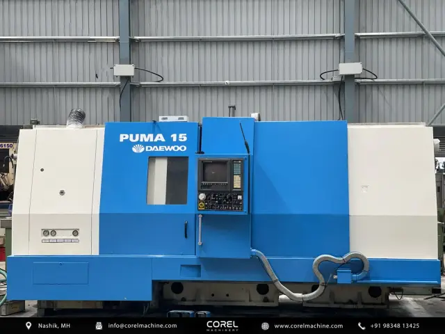 Used DAEWOO PUMA 15 CNC LATHE — photo 7