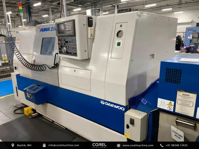 Used DAEWOO DOOSAN PUMA 250B CNC LATHE — photo 1
