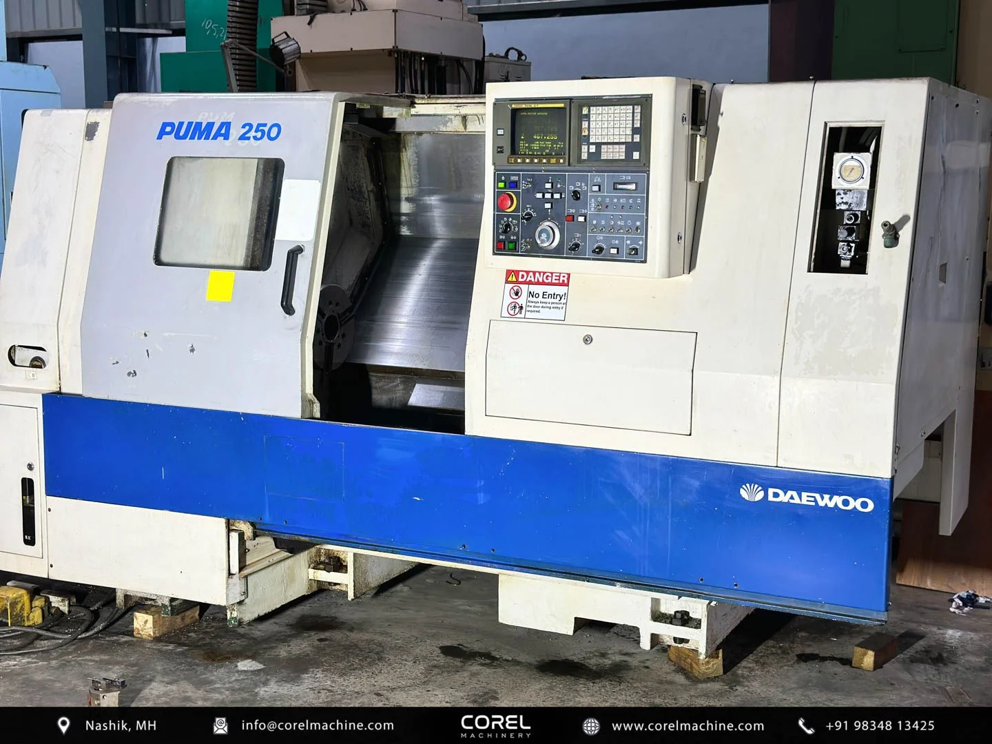 DAEWOO DOOSAN PUMA 250B CNC LATHE